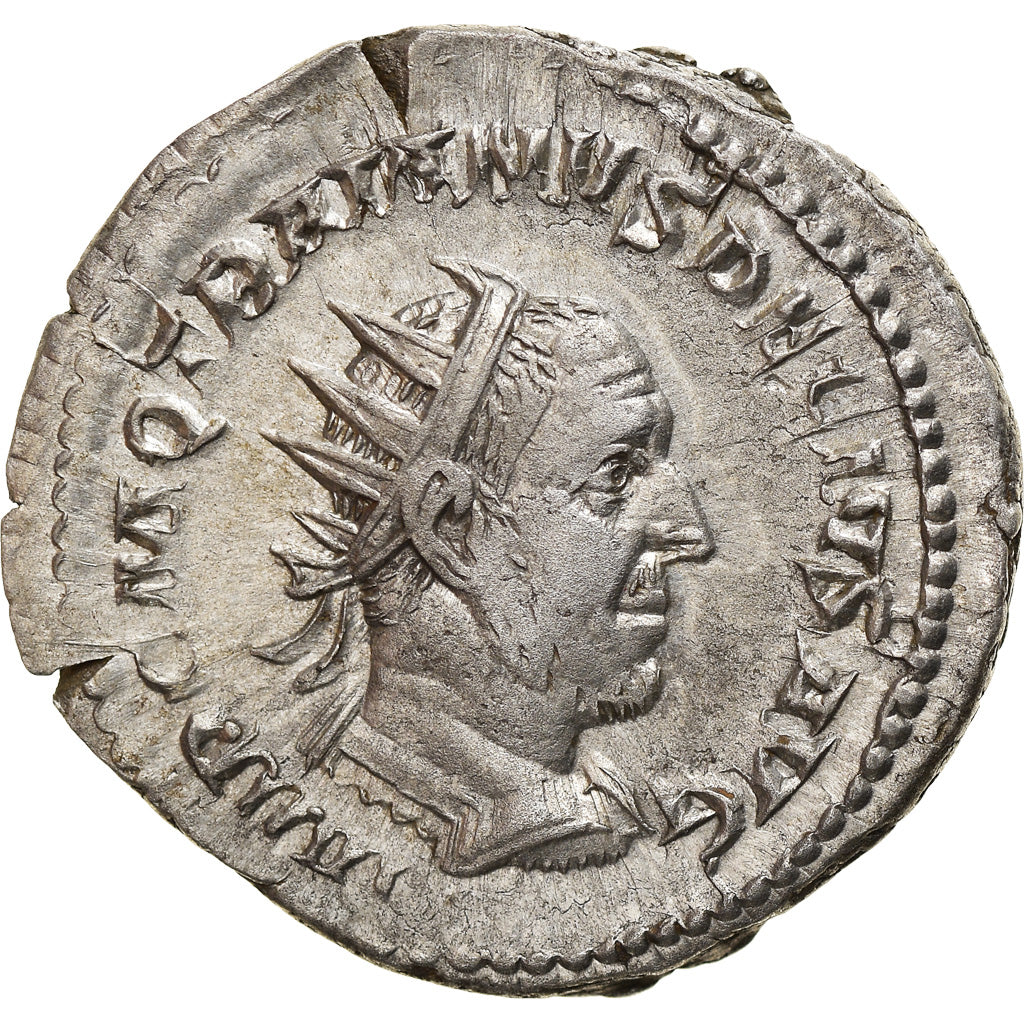 Moeda, Trajan Decius, Antoninianus, 250, Roma, AU(55-58), Lingote, RIC:16c