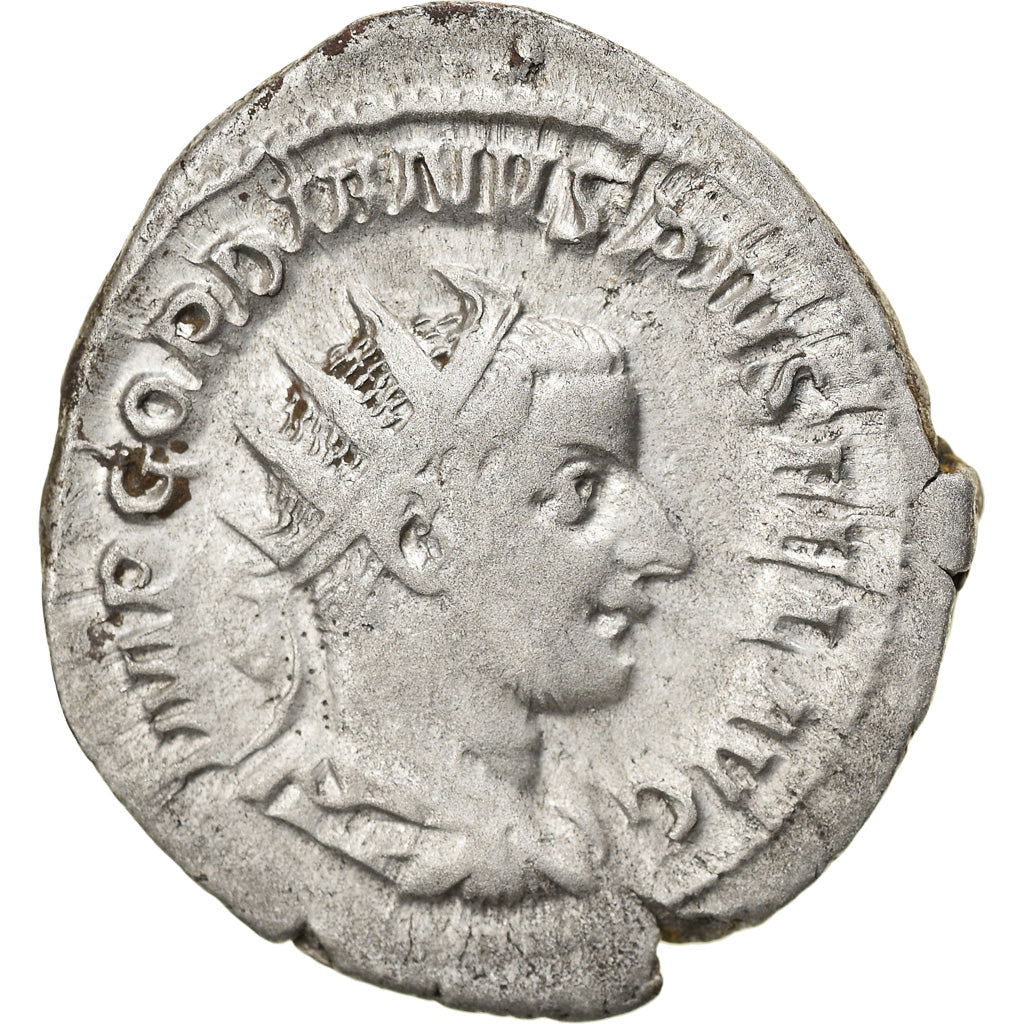 Moneta, Gordian III, Antoninianus, 244, Roma, BB, Biglione, RIC:145