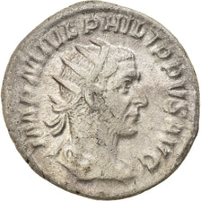Coin, Philip I, Antoninianus, 244, Roma, EF(40-45), Billon, RIC:46b