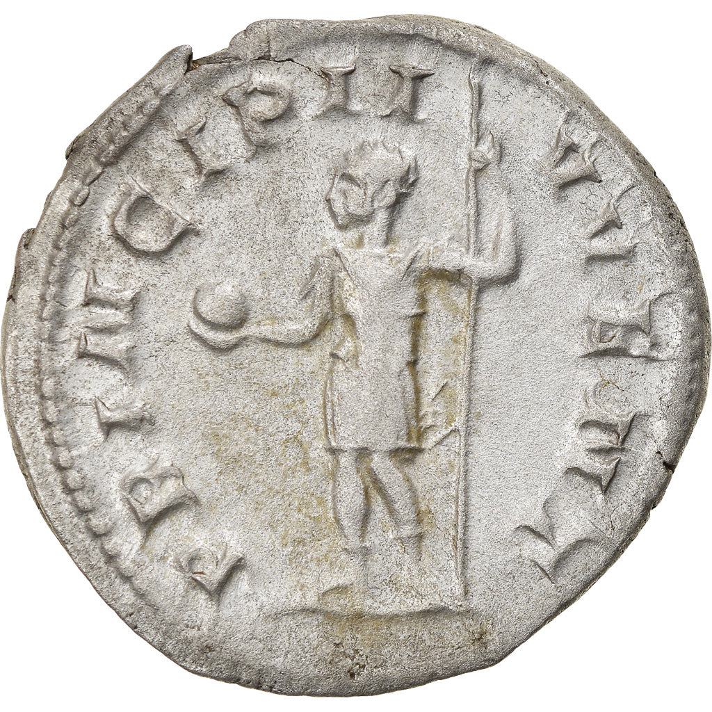 Coin, Philip II, Antoninianus, 246, Roma, AU(55-58), Billon, RIC:218d