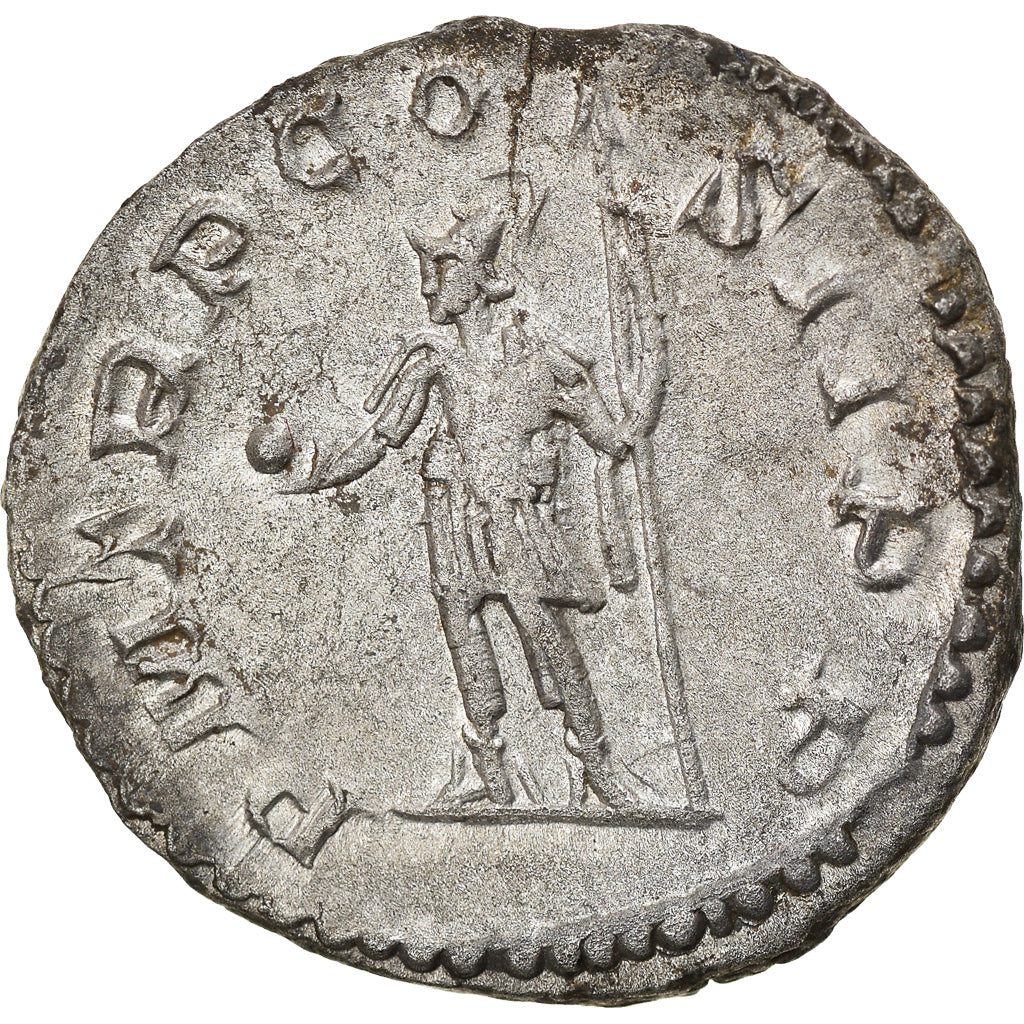 Coin, Postumus, Antoninianus, 260-261, Trier, AU(50-53), Billon, RIC:54