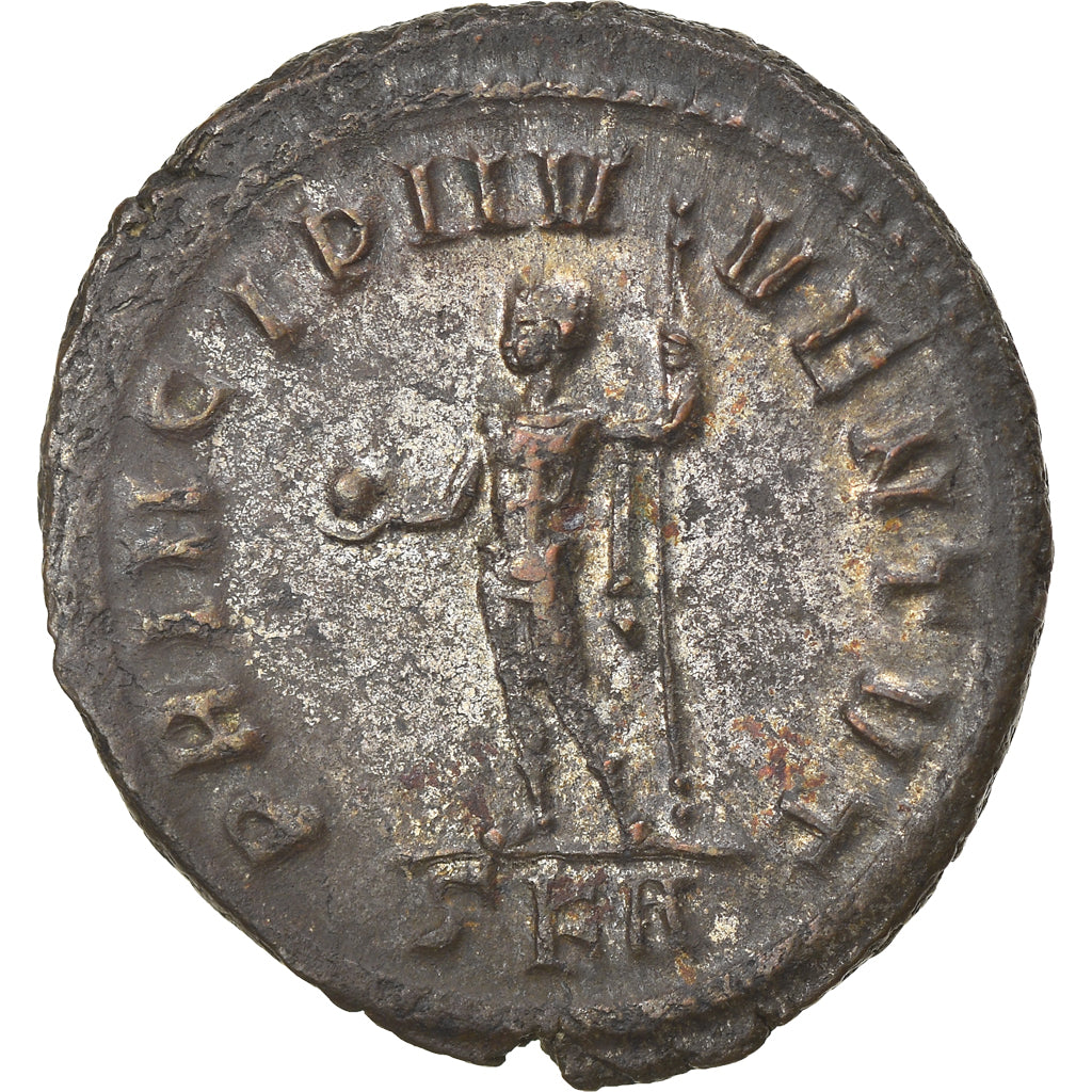 Coin, Numerian, Aurelianus, 283, Roma, AU(50-53), Billon, RIC:361