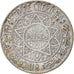 Coin, Morocco, Mohammed V, 5 Francs, AH 1352/1933, Paris, EF(40-45), Silver