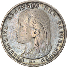 Coin, Netherlands, Wilhelmina I, Gulden, 1897, VF(30-35), Silver, KM:117