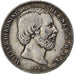 Coin, Netherlands, William III, 1/2 Gulden, 1858, Utrecht, VF(30-35), Silver