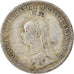 Coin, Great Britain, Victoria, 3 Pence, 1892, VF(30-35), Silver, KM:758