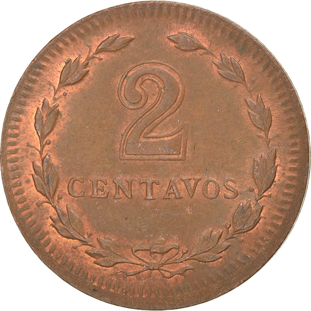 Coin, Argentina, 2 Centavos, 1949, EF(40-45), Copper, KM:38a