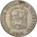 Moneta, Venezuela, 5 Centimos, 1945, Philadelphia, BB, Rame-nichel, KM:29a