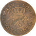 FRENCH GUIANA, 2 Sous, 1789, Paris, KM #1, EF(40-45), Billon, 23, 1.42