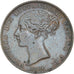 Coin, Jersey, Victoria, 1/26 Shilling, 1861, EF(40-45), Copper, KM:2