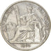 Moneta, Indocina, 50 Cent, 1895, Paris, MB+, Argento, Lecompte:257