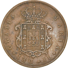 Coin, Portugal, Maria II, 10 Reis, 1840, EF(40-45), Copper, KM:481