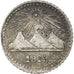 GUATEMALA, 1/4 Real, 1893, KM #161, AU(55-58), Silver, 0.71