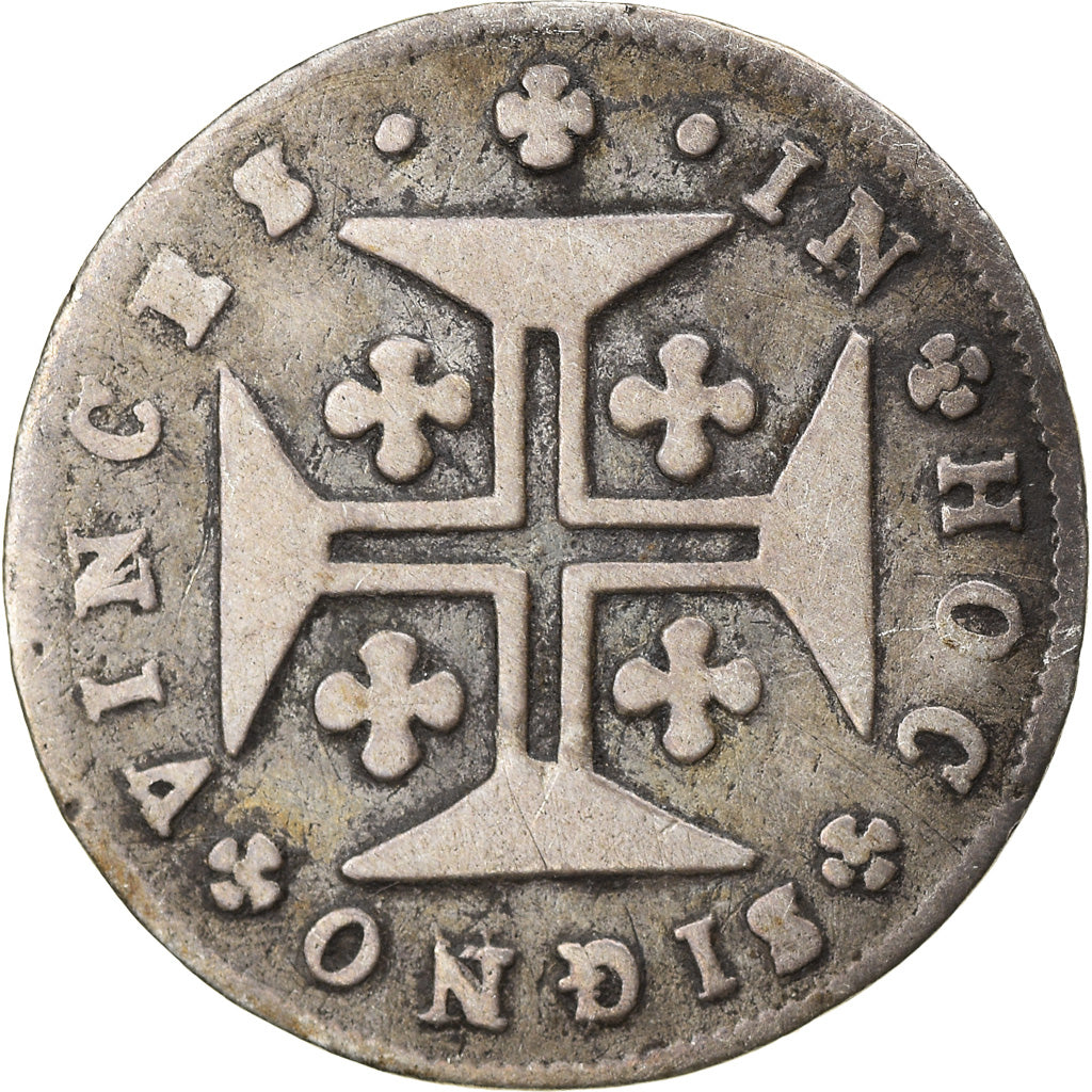 Moneda, Portugal, João VI, 60 Reis, 3 Vintens, Porto, BC+, Plata, KM:312