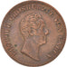 Coin, German States, BADEN, Leopold I, Kreuzer, 1844, EF(40-45), Copper, KM:203