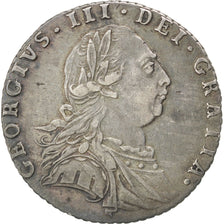 Coin, Great Britain, George III, 6 Pence, 1787, AU(50-53), Silver, KM:606.2