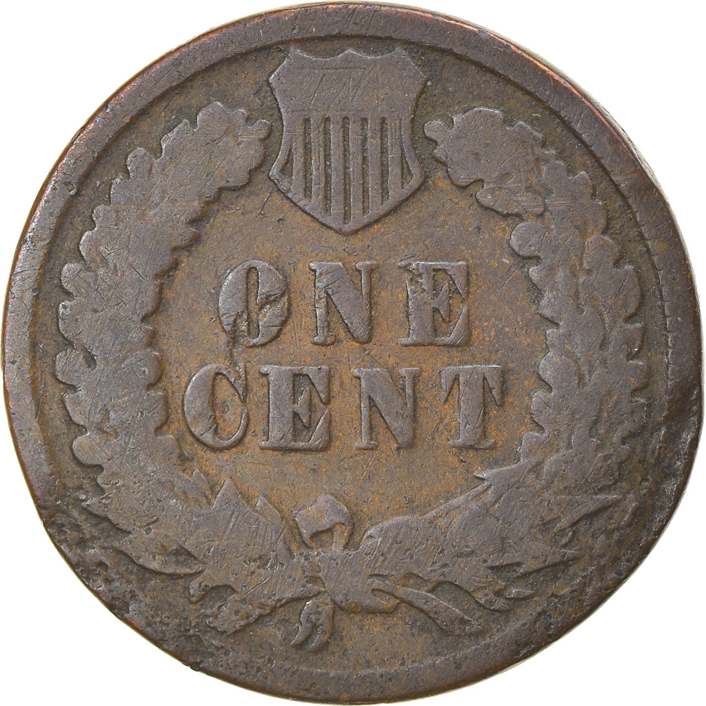 Coin, United States, Indian Head Cent, Cent, 1883, U.S. Mint, Philadelphia