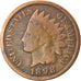 Coin, United States, Indian Head Cent, Cent, 1898, U.S. Mint, Philadelphia