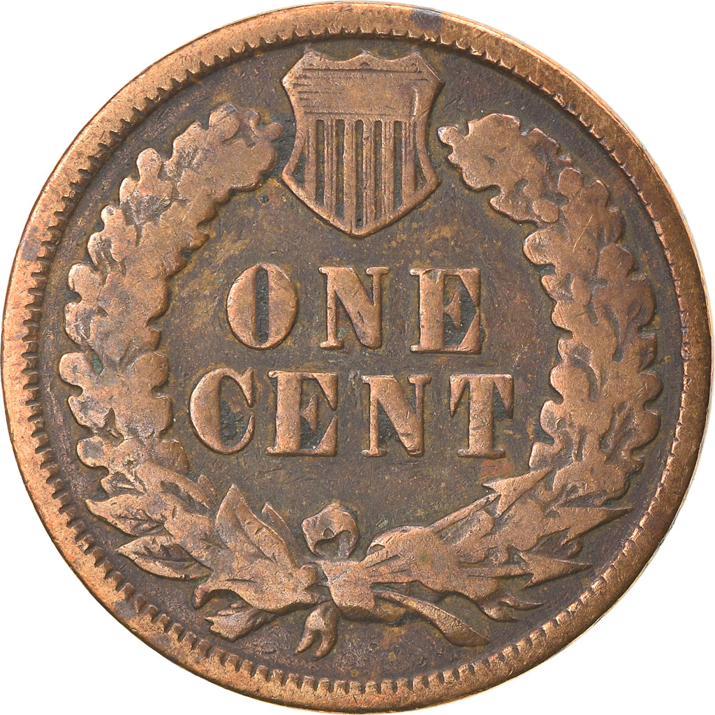 Coin, United States, Indian Head Cent, Cent, 1898, U.S. Mint, Philadelphia