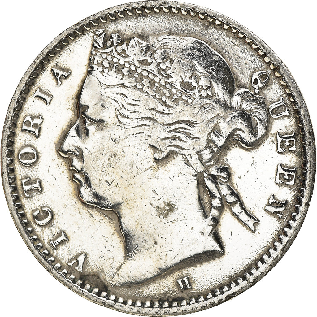 Coin, Straits Settlements, Victoria, 1/4 Cent, 1872, VF(20-25), Copper, KM:7