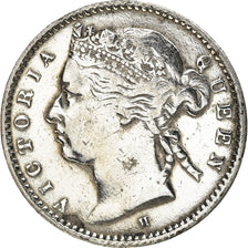 Coin, Straits Settlements, Victoria, 1/4 Cent, 1872, VF(20-25), Copper, KM:7