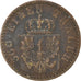 Moneta, Stati tedeschi, PRUSSIA, Wilhelm I, Pfennig, 1861, Berlin, BB, Rame
