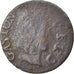 Munten, Frankrijk, DOMBES, Gaston van Orleans, Denier Tournois, 1652, Trévoux