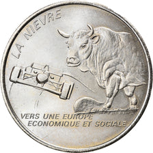 France, 2 Euro, Nièvre, 1997, MS(65-70), Nickel