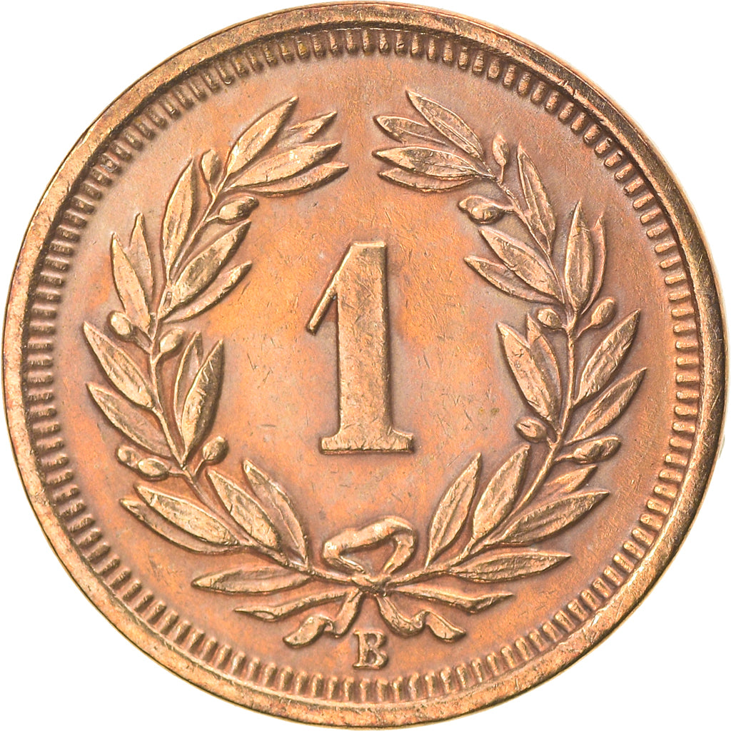 Moneta, Svizzera, Rappen, 1926, Bern, BB, Bronzo, KM:3.2