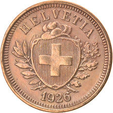 Monnaie, Suisse, Rappen, 1926, Bern, TTB, Bronze, KM:3.2