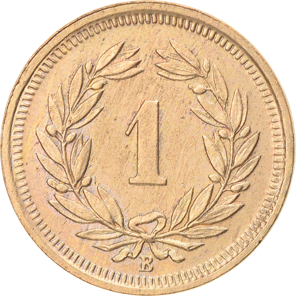 Moneta, Svizzera, Rappen, 1931, Bern, BB+, Bronzo, KM:3.2