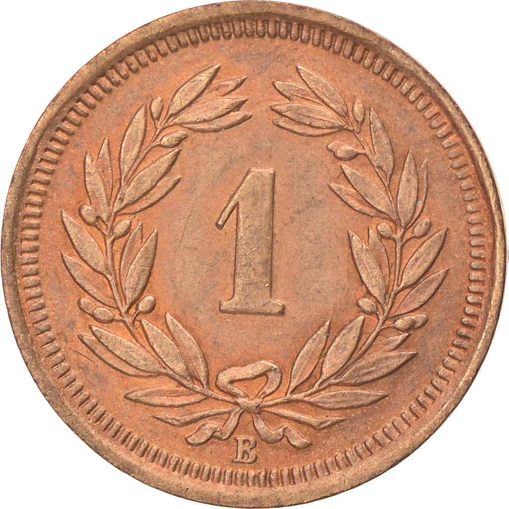 Moneta, Svizzera, Rappen, 1931, Bern, BB+, Bronzo, KM:3.2