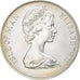 Coin, Isle of Man, Elizabeth II, 25 Pence, 1975, Pobjoy Mint, MS(63), Silver