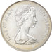 Coin, Isle of Man, Elizabeth II, 25 Pence, 1975, Pobjoy Mint, MS(63), Silver