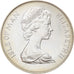 Coin, Isle of Man, Elizabeth II, 25 Pence, 1975, Pobjoy Mint, MS(63), Silver