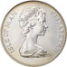 Coin, Isle of Man, Elizabeth II, 25 Pence, 1975, Pobjoy Mint, MS(63), Silver