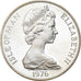 Coin, Isle of Man, Elizabeth II, Crown, 1976, Pobjoy Mint, MS(65-70), Silver