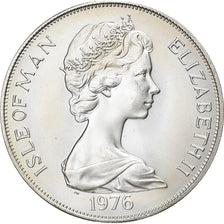 Monnaie, Isle of Man, Elizabeth II, Crown, 1976, Pobjoy Mint, SPL, Argent