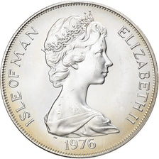 Monnaie, Isle of Man, Elizabeth II, Crown, 1976, Pobjoy Mint, SPL, Argent