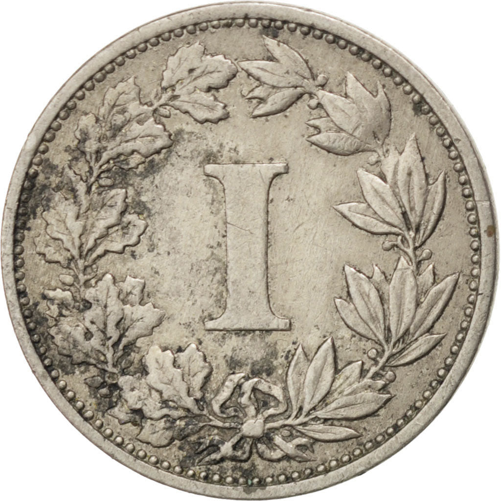 MEXICO, Centavo, 1883, Mexico City, KM #392, EF(40-45), Copper-Nickel, 1.99