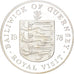 Moneta, Guernsey, Elizabeth II, 25 Pence, 1978, FDC, Argento, KM:32a