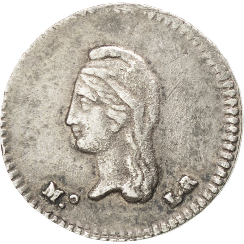 MEXICO, 1/4 Real, Un Quarto/Una Quartilla, 1842, Mexico City, KM #368.6,...