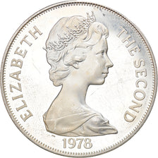Moneta, Tristan Da Cunha, Elizabeth II, Crown, 1978, Pobjoy Mint, SPL, Argento