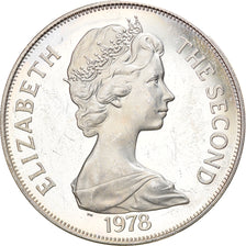 Coin, Tristan Da Cunha, Elizabeth II, Crown, 1978, Pobjoy Mint, MS(63), Silver