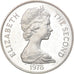 Coin, Tristan Da Cunha, Elizabeth II, Crown, 1978, Pobjoy Mint, MS(63), Silver