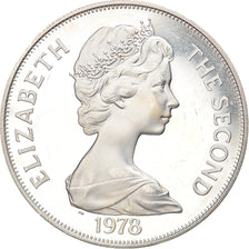 Coin, Tristan Da Cunha, Elizabeth II, Crown, 1978, Pobjoy Mint, MS(63), Silver