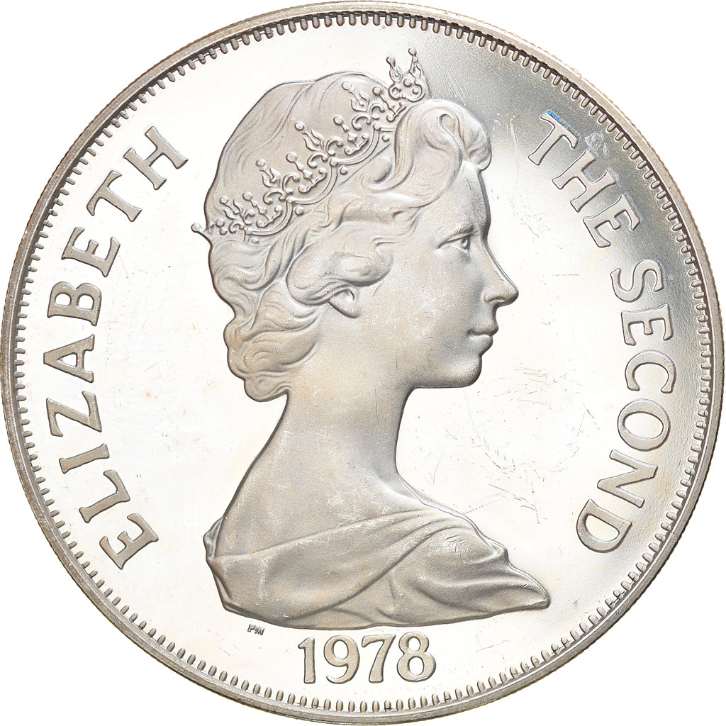 Monnaie, Tristan Da Cunha, Elizabeth II, Crown, 1978, Pobjoy Mint, FDC, Argent