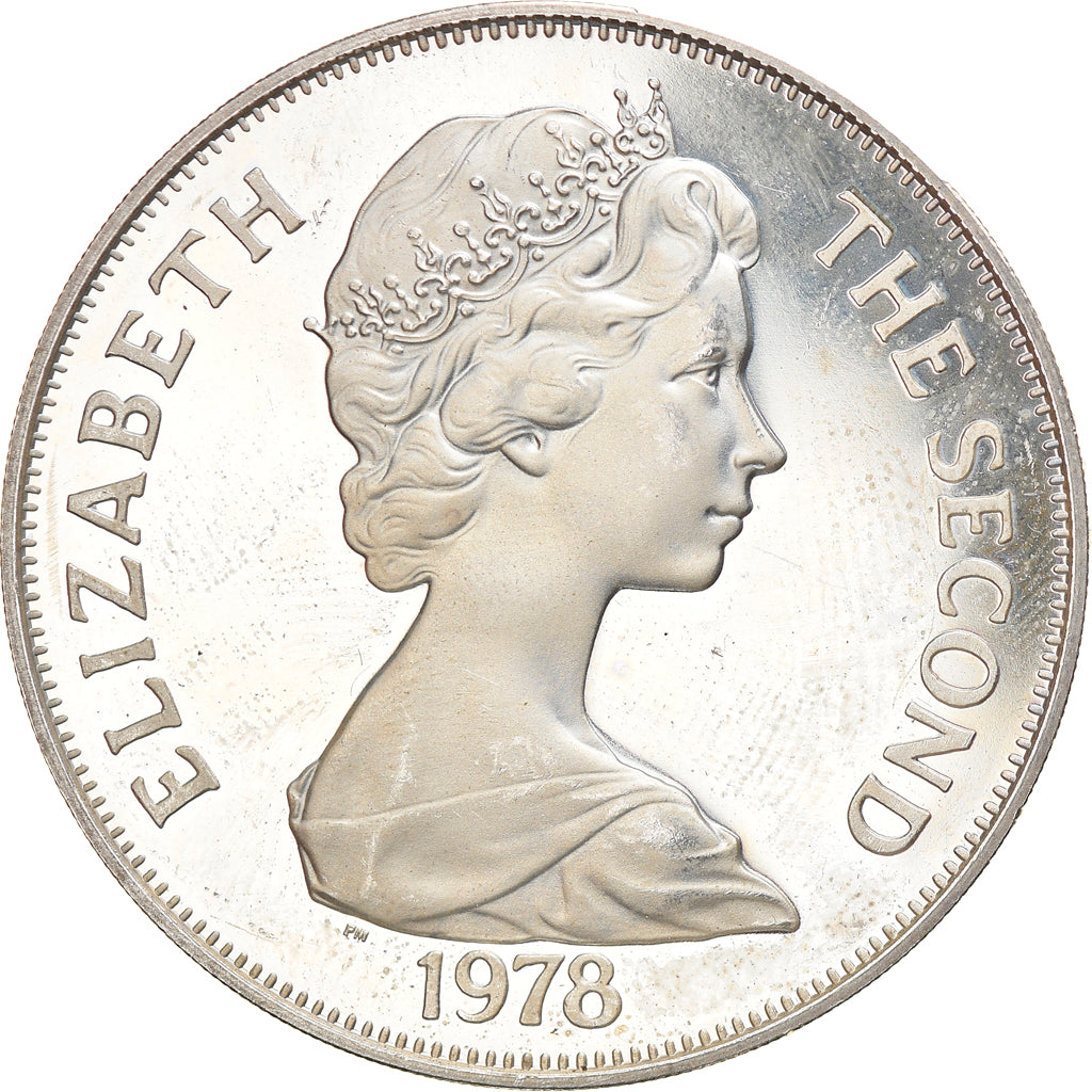 Coin, Tristan Da Cunha, Elizabeth II, Crown, 1978, Pobjoy Mint, MS(65-70)