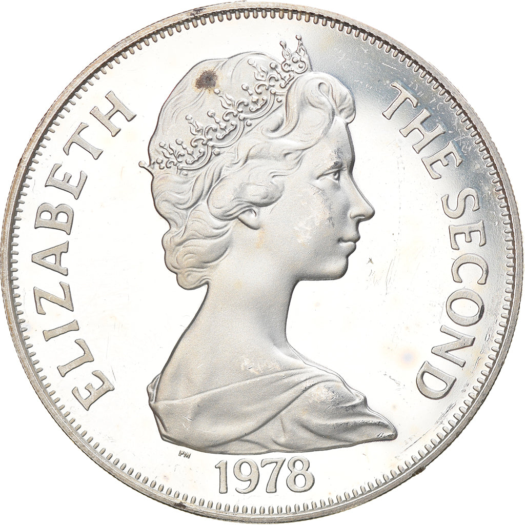 Münze, Tristan Da Cunha, Elizabeth II, Crown, 1978, Pobjoy Mint, STGL, Silber
