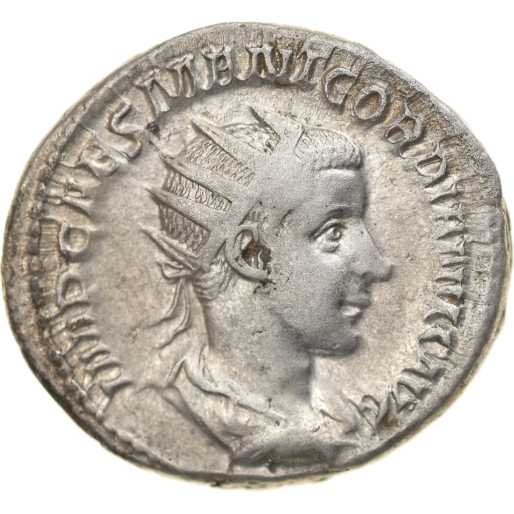 Coin, Gordian III, Antoninianus, 239, Roma, EF(40-45), Billon, RIC:17